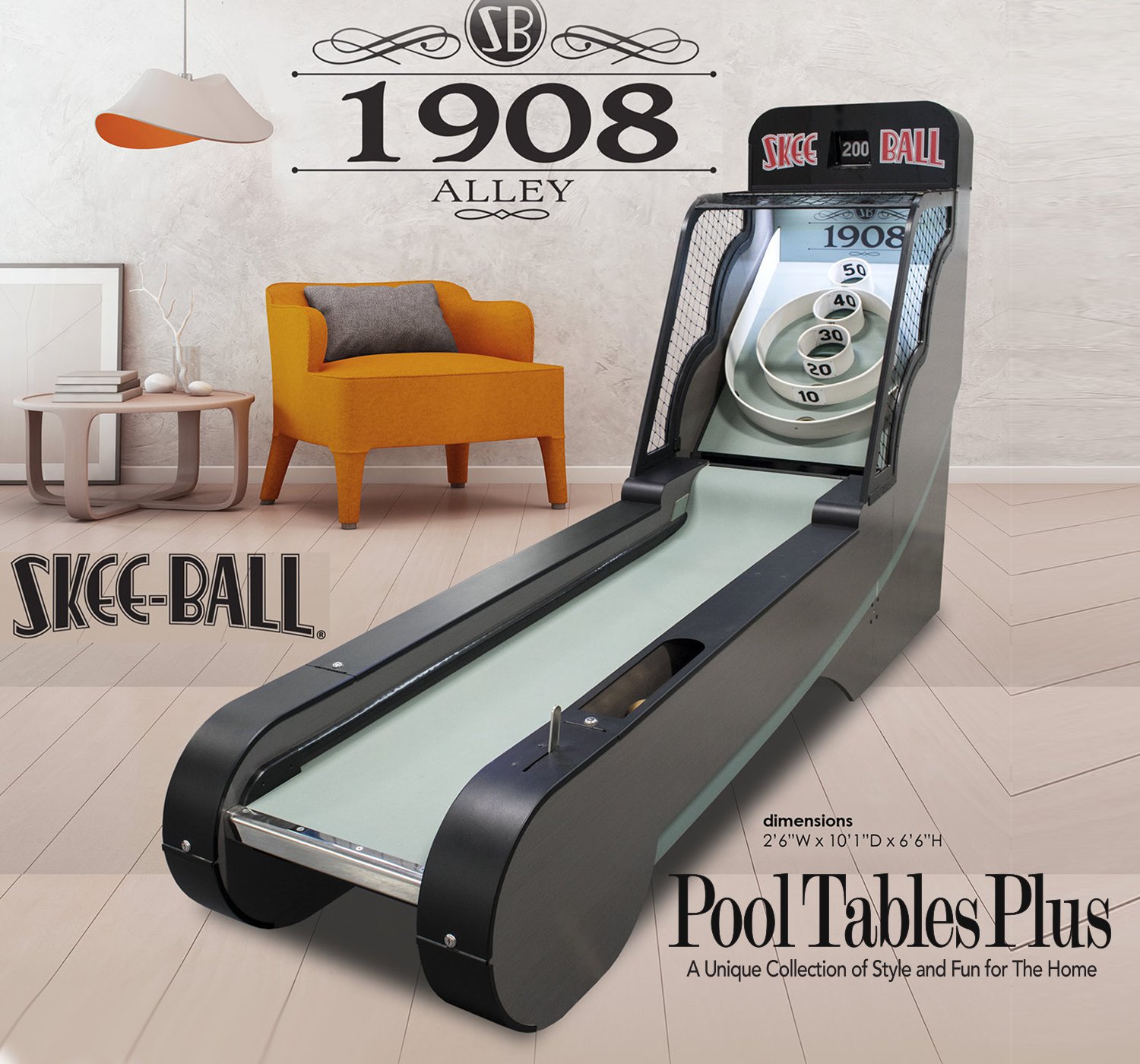 Skee Ball 1908 Alley
