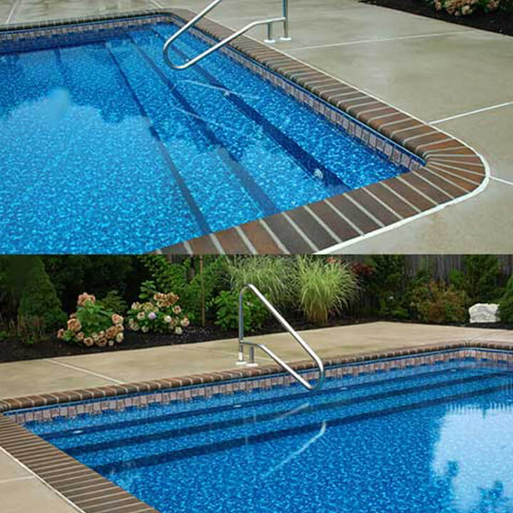 Inground Steel Swimming Pool Steps Pool Kits Pool Warehouse