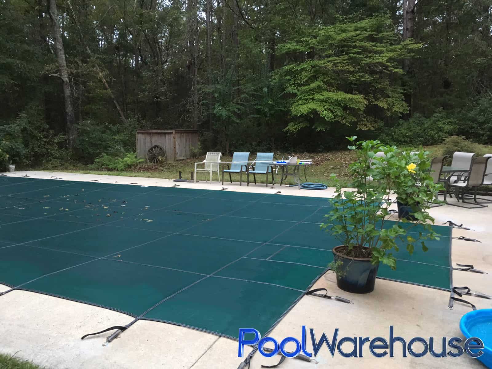 20 x 50 Hydra Mesh Safety Pool Cover Pool Warehouse