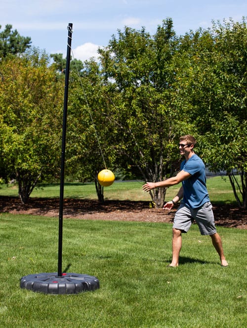 Sports & Fitness Tetherball WeatherResistant Backyard Game