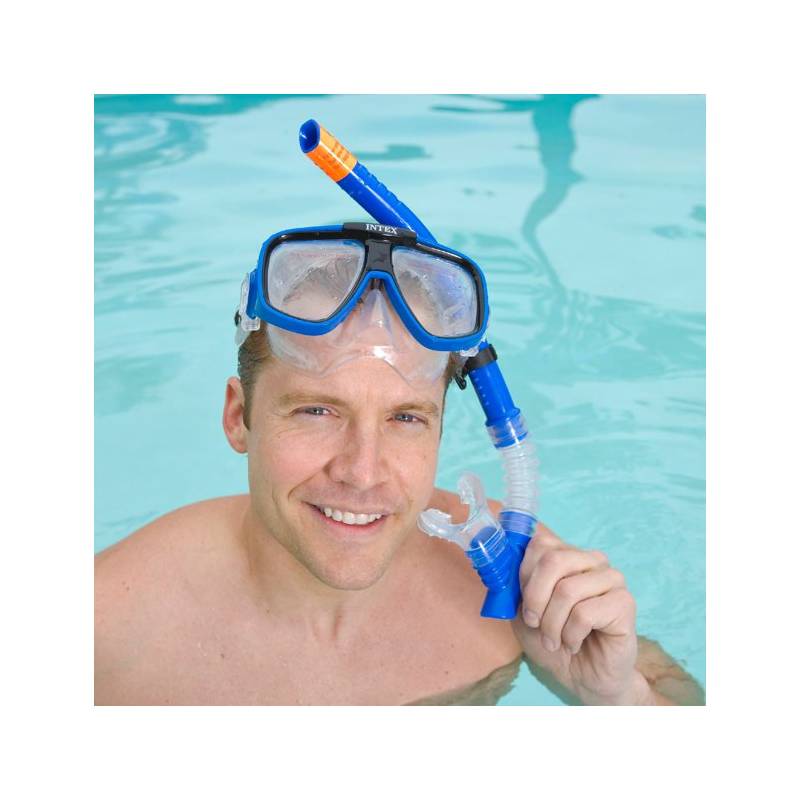 Intex 55648E Reef Rider Swim Mask And Snorkel