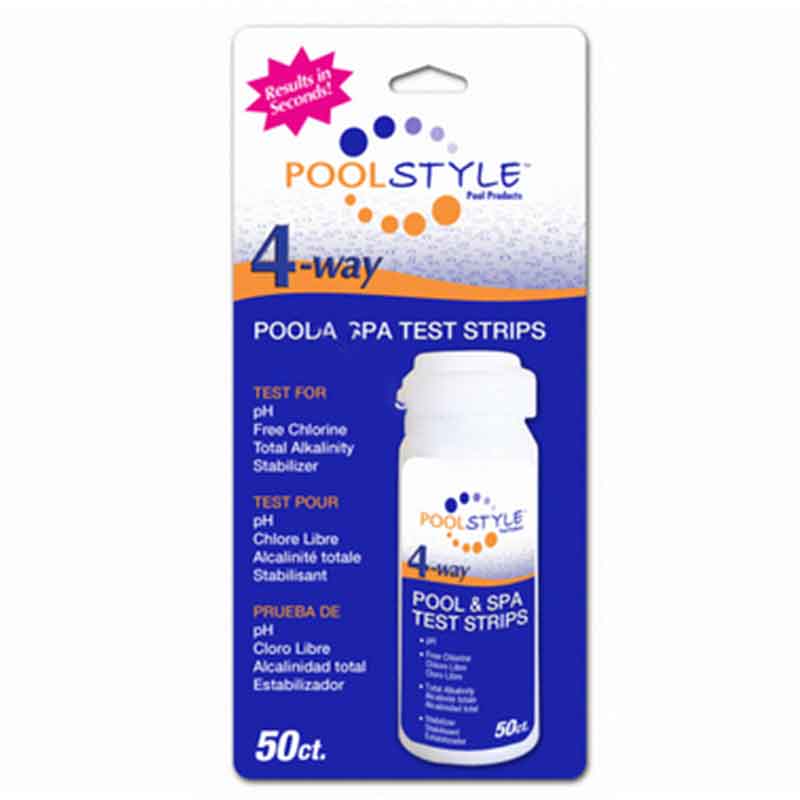 PoolStyle PS031 50 Count 4Way Test Strip
