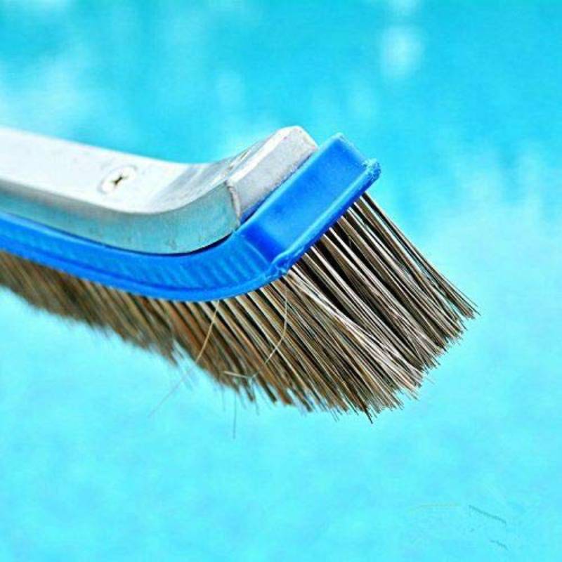 PoolStyle PS025SS Deluxe Series Bristle Aluminum Algae Brush