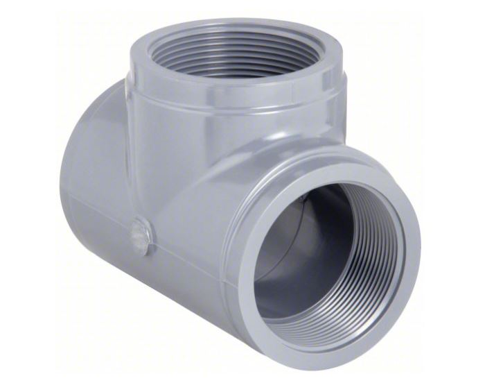 Lasco Fittings 801040 4In Socket Schedule 80 PVC Tee
