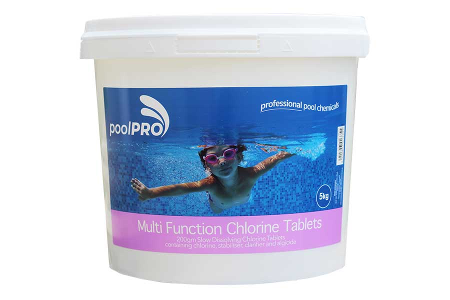 multi function chlorine tablets for swimming pools 4x5kg