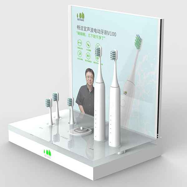 Custom Electric Toothbrush Display Rack Manufacturer