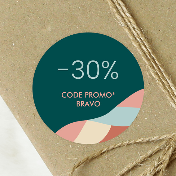 Sticker Professionnel Code Promo Popcarte