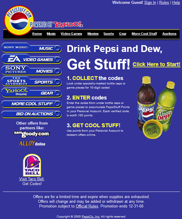 Pop Rewind Obsession Of The Day Pepsi Stuff