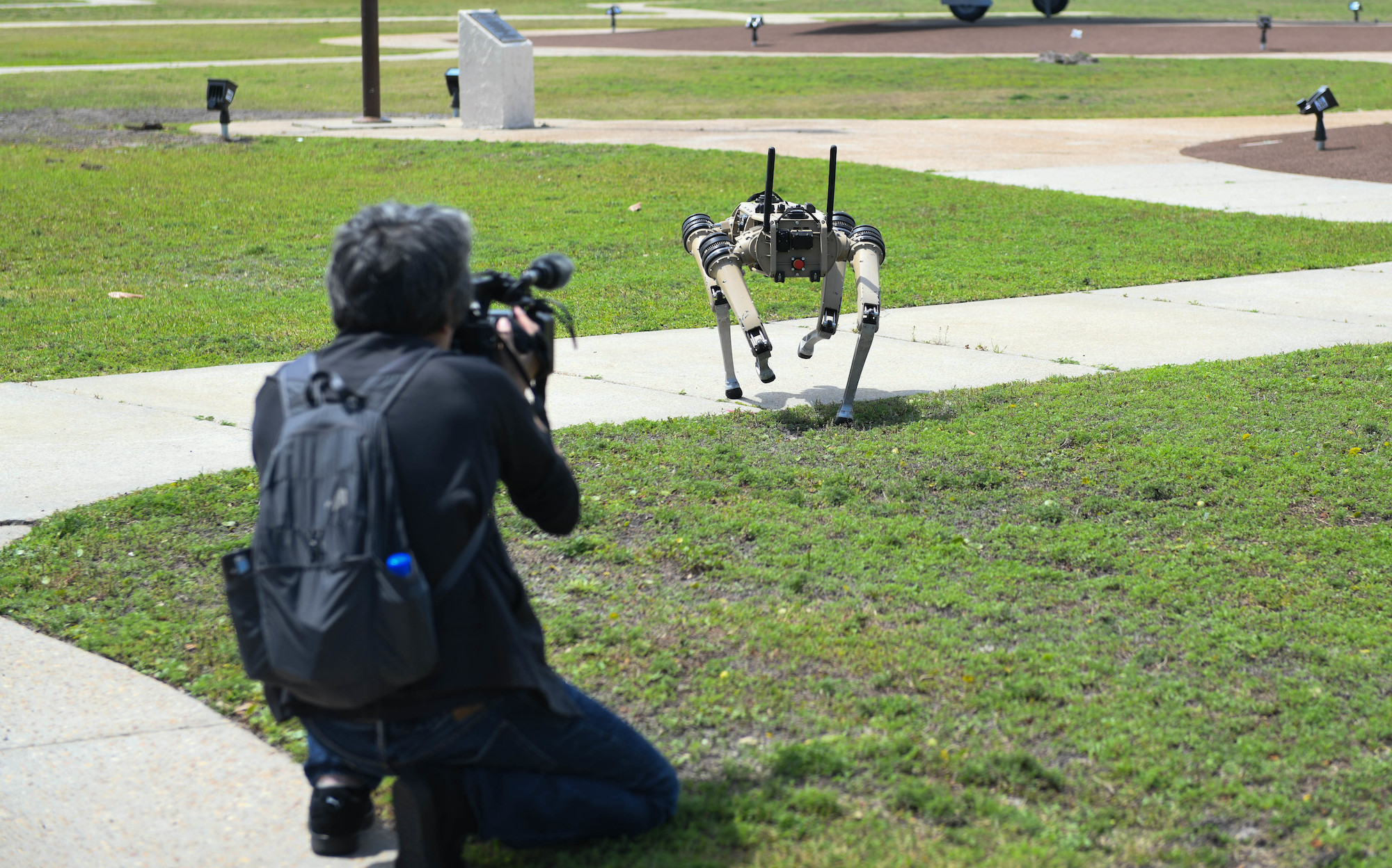 This robotic military dog now has a gun on board Popular Science