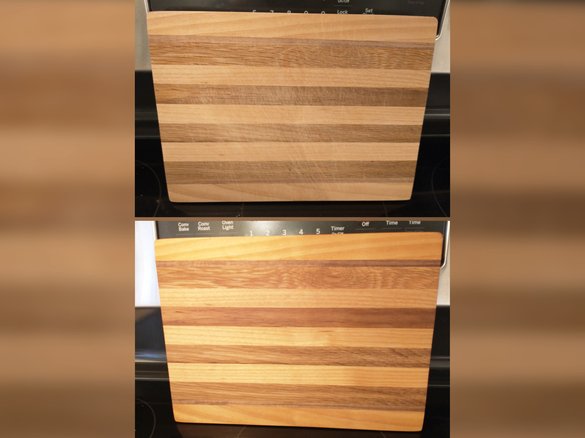 How to refinish a scratched wooden cutting board Popular Science