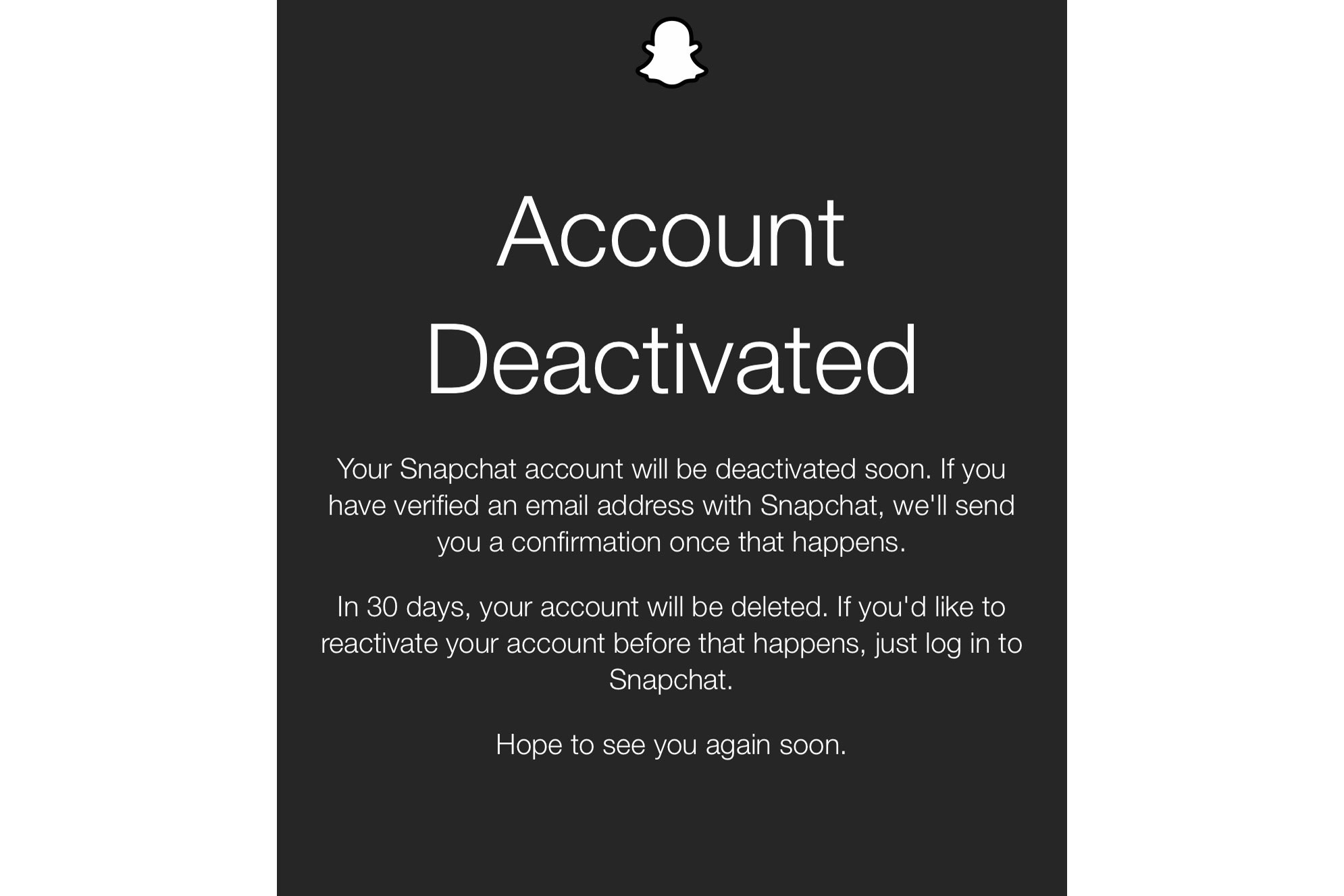 How to delete Snapchat forever Popular Science