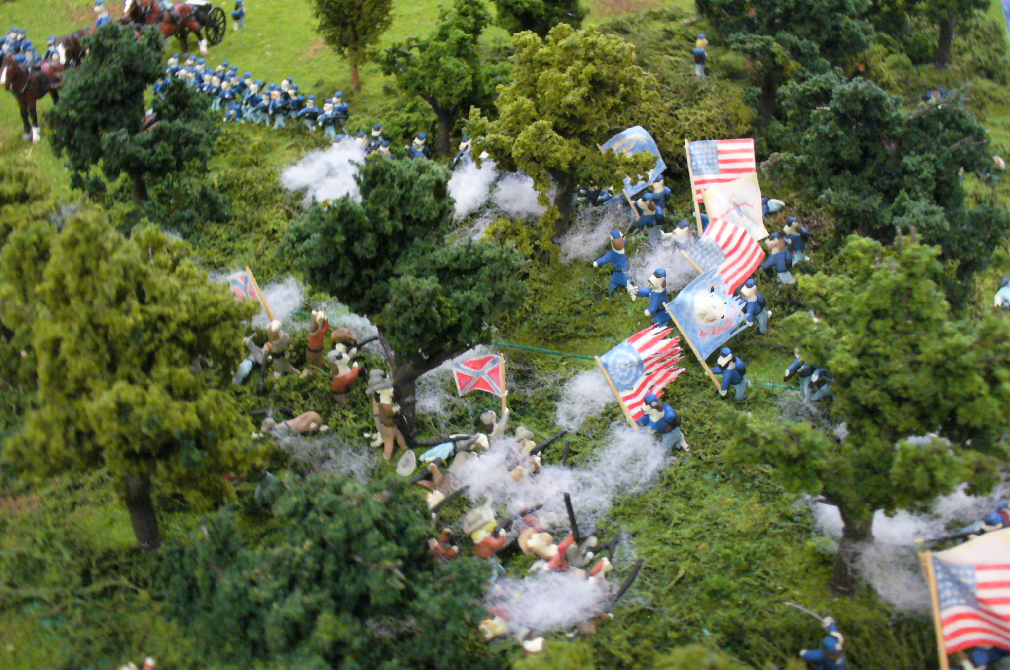 10,033 tiny clay cats reenact the Civil War at a Gettysburg museum