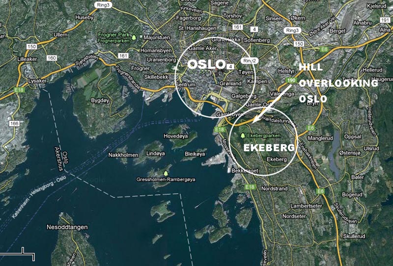 "The Scream" Edvard Munch Painting Location Oslo, Norway