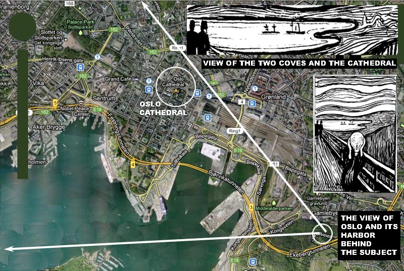 "The Scream" Edvard Munch Painting Location Oslo, Norway