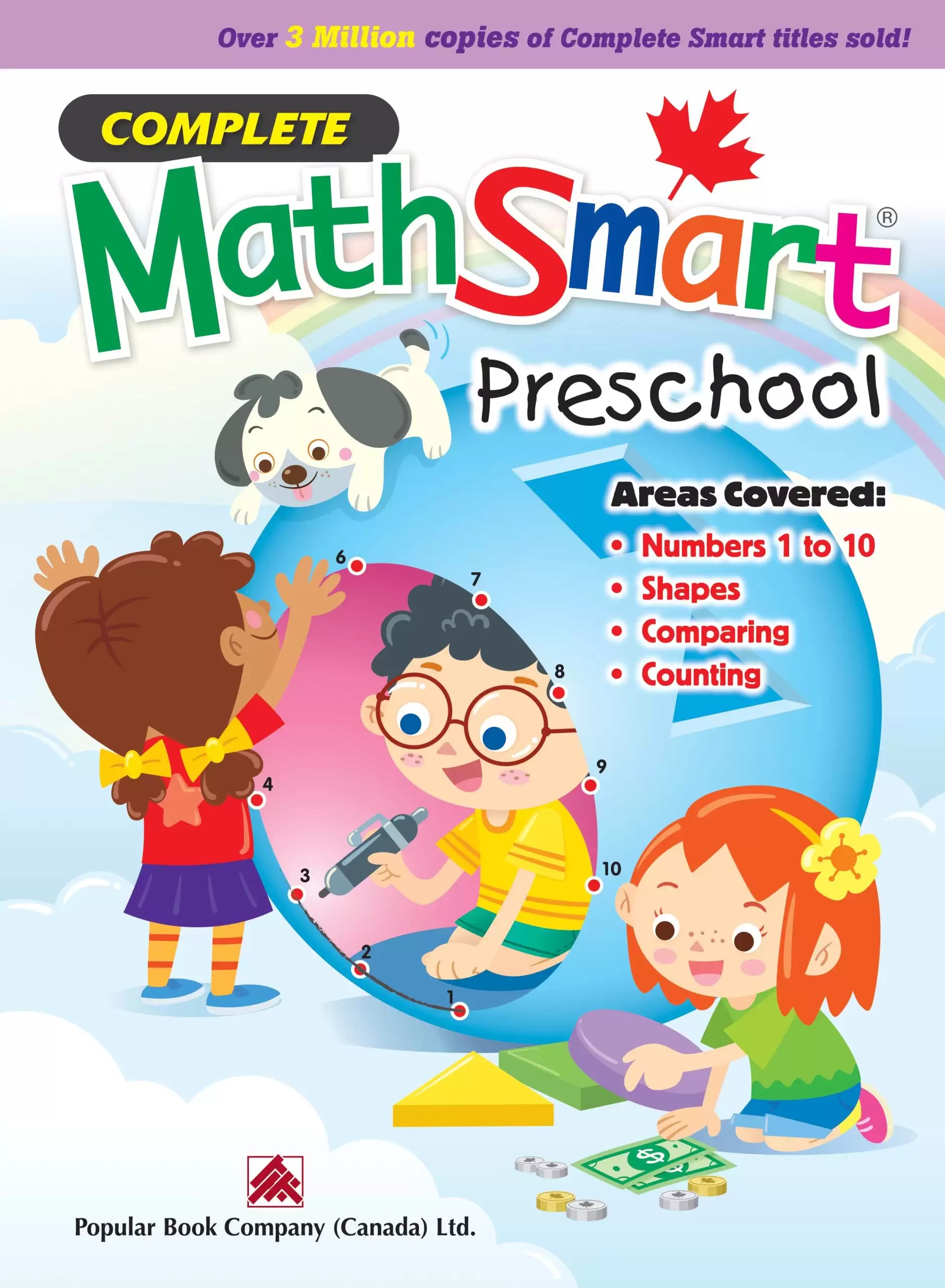 Complete MathSmart Preschool Popular Book Company