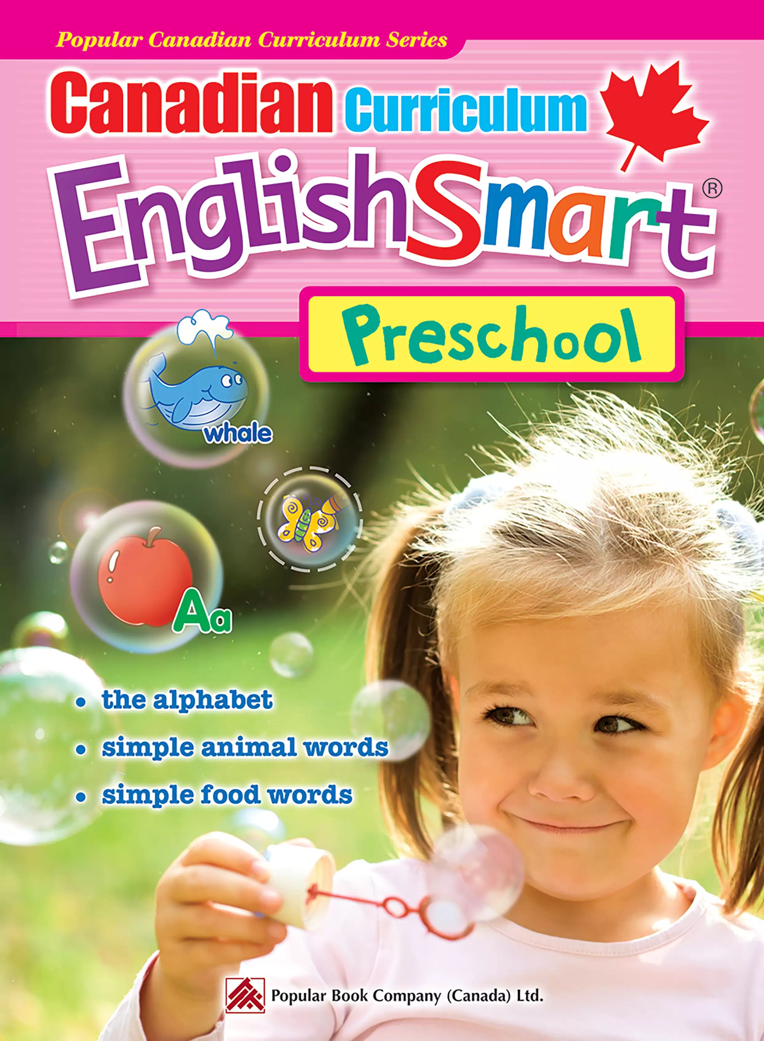 Canadian Curriculum EnglishSmart (Preschool) Book All
