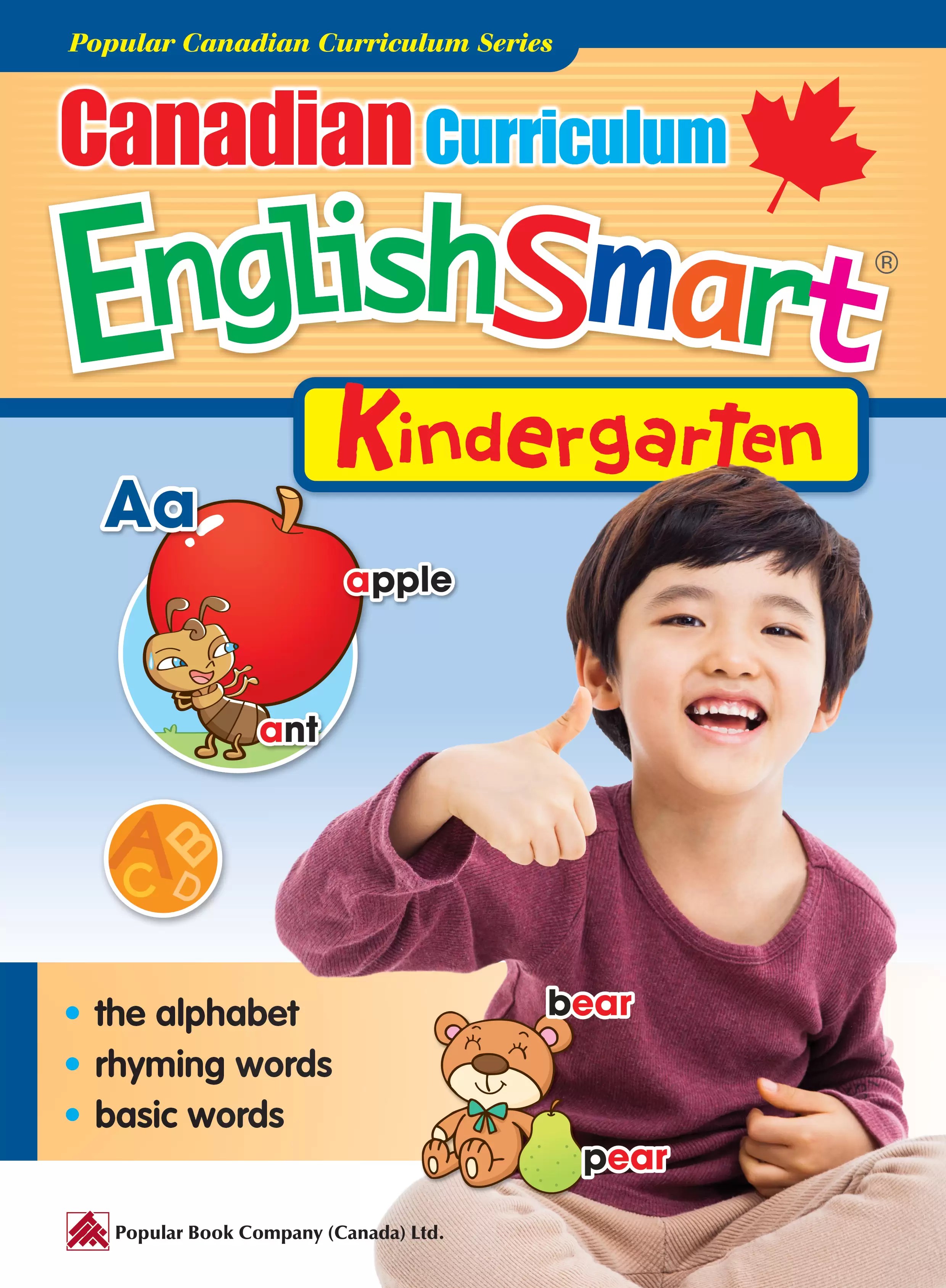Canadian Curriculum EnglishSmart (Kindergarten) Book All