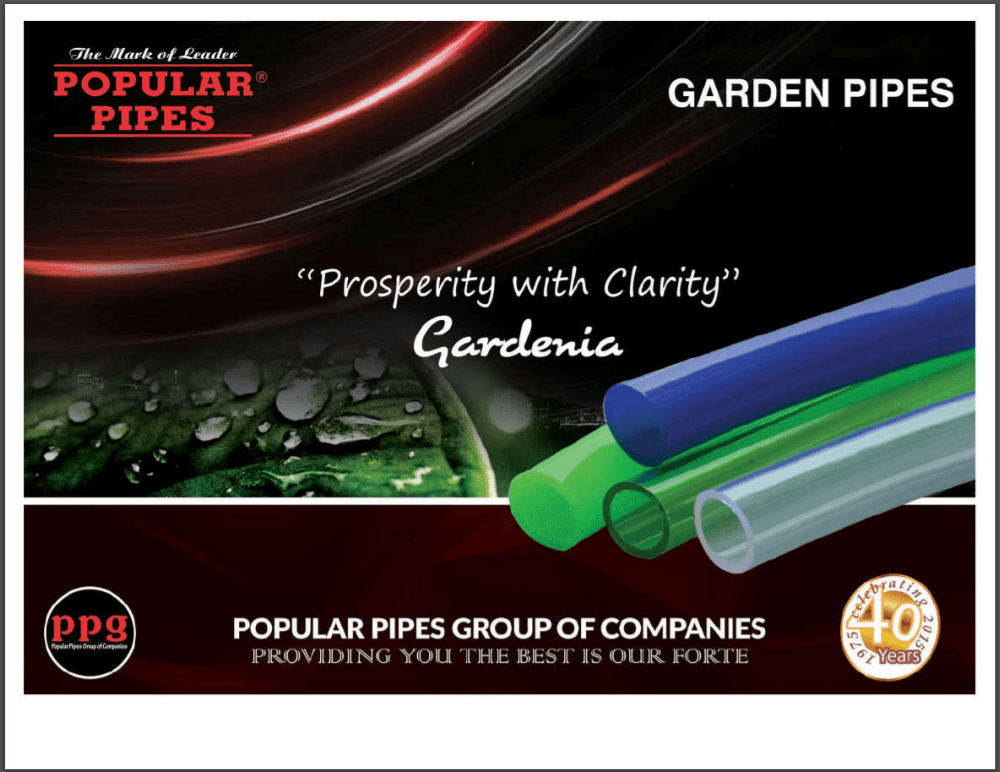 Popular Garden Pipes Brochure Popular Pipes Group of Companies