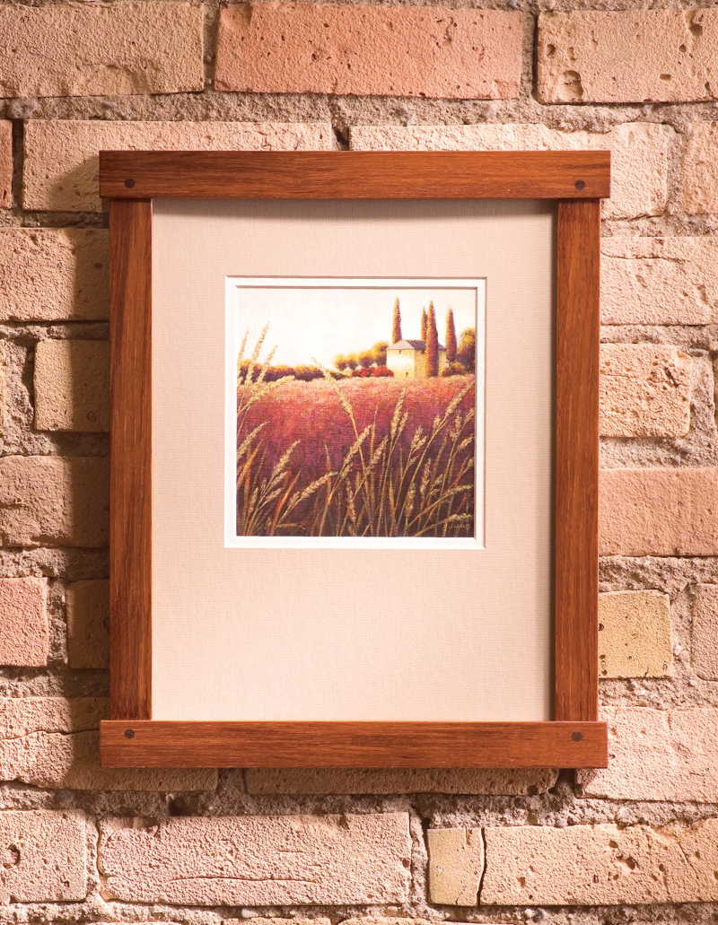 Wooden Craftsman Picture Frame Plans PDF Plans