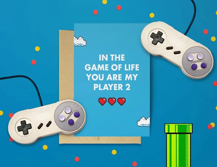 Geeky Valentine’s Day Cards