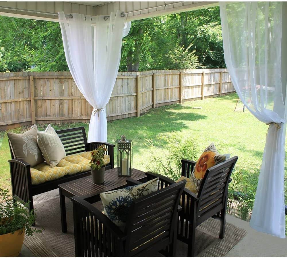 TOP CHOICES OUTDOOR CURTAINS FOR PATIO PORCH AREA