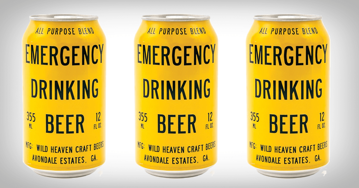 Wild Heaven Craft Beers Emergency Drinking Beer