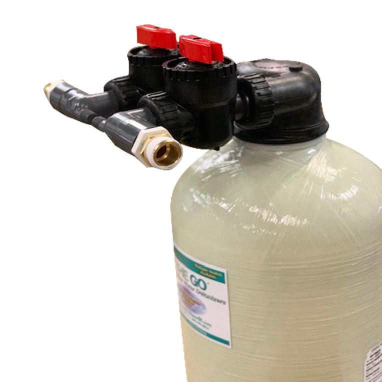 Mixed Bed Double Standard Deionizer with Bypass On The Go Portable