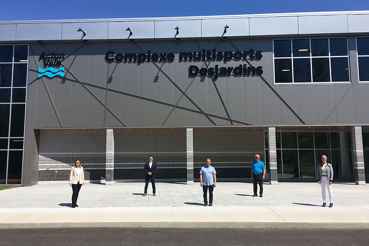 Acton Vale inaugure son nouveau complexe multisports Portail Constructo