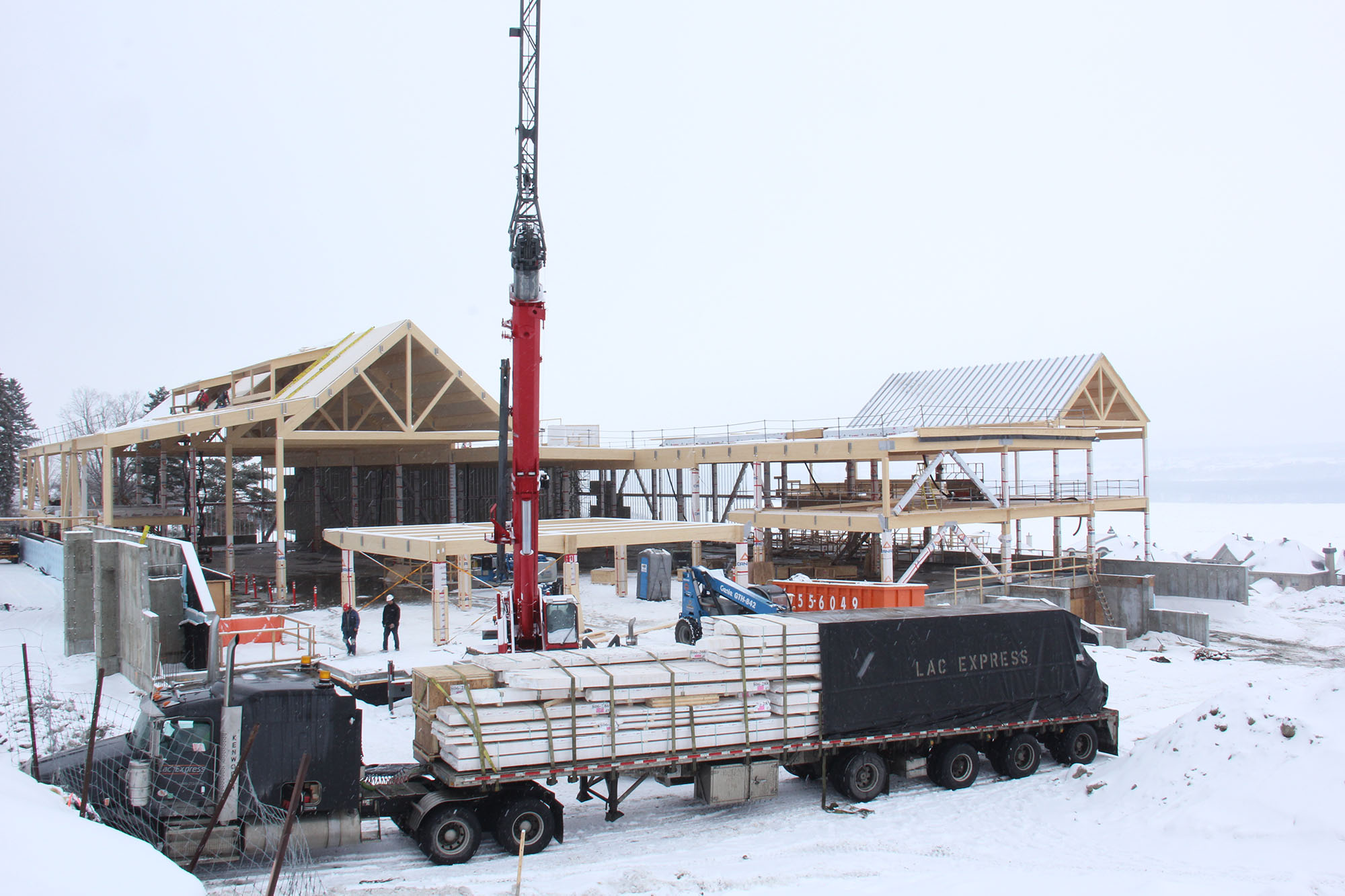 IGA des Sources lance la construction d'un supermarché entièrement de