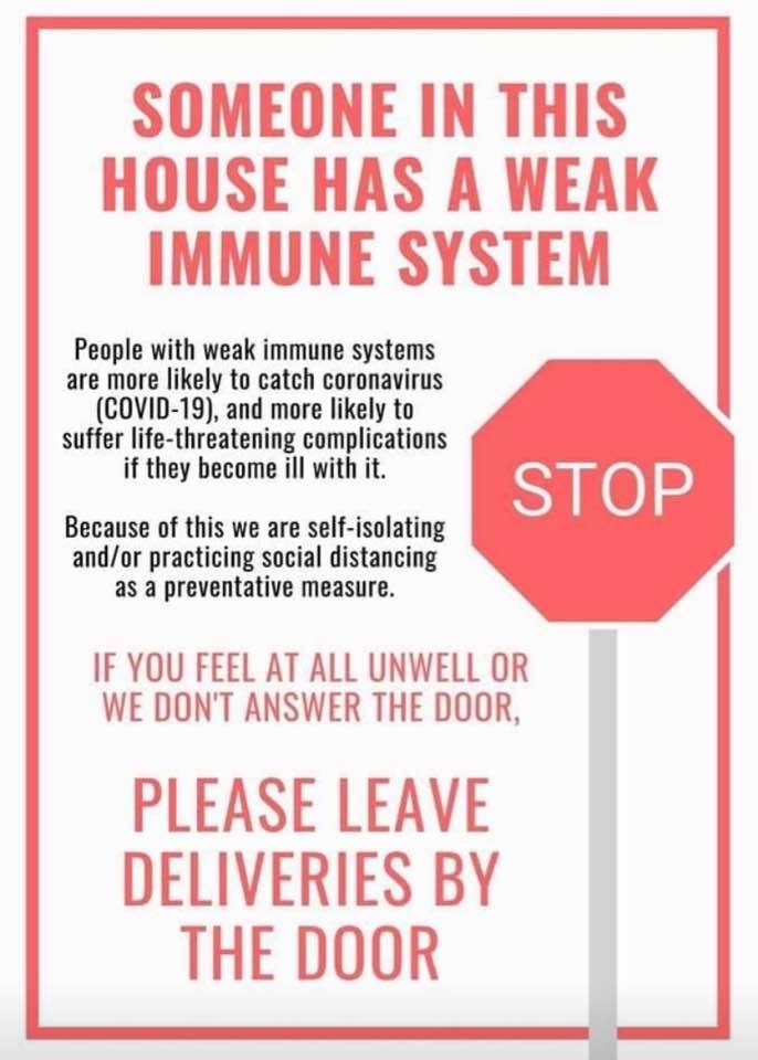 Port Republic School » Immune Compromised Notice