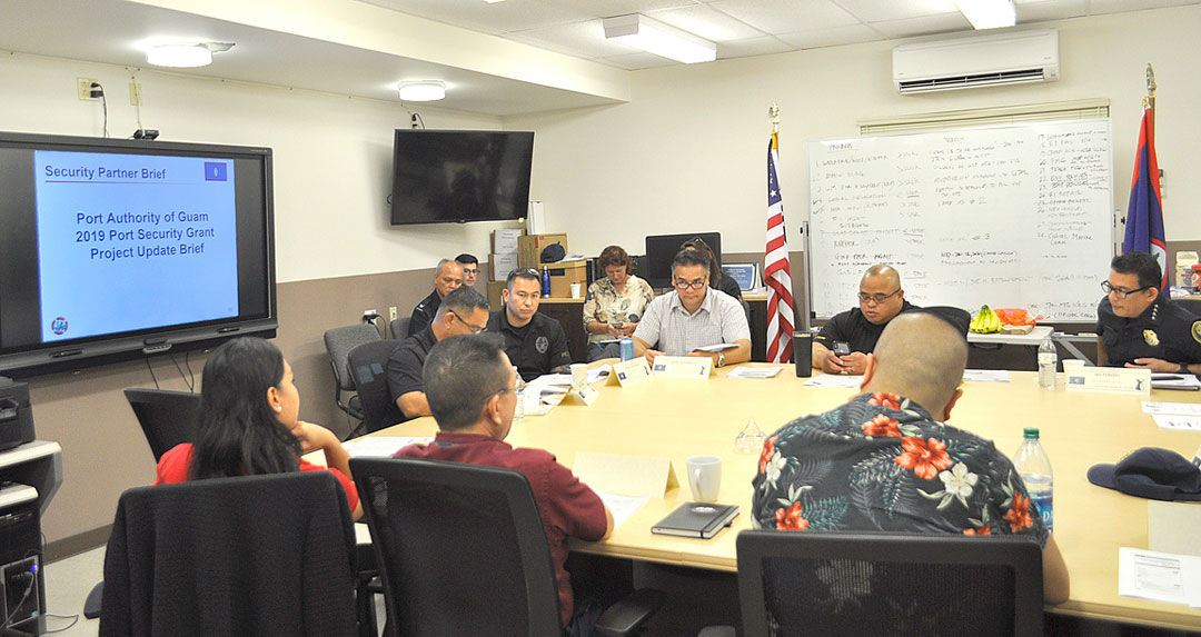 US Coast Guard facilitated a Guam Area Maritime Security Committee