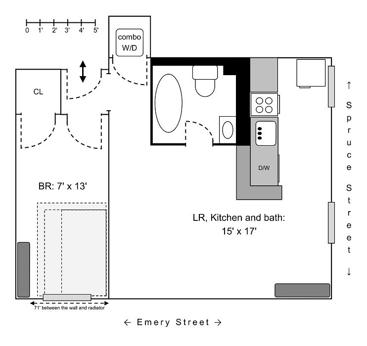 89 Spruce Street Apartment 7 Portland, Maine
