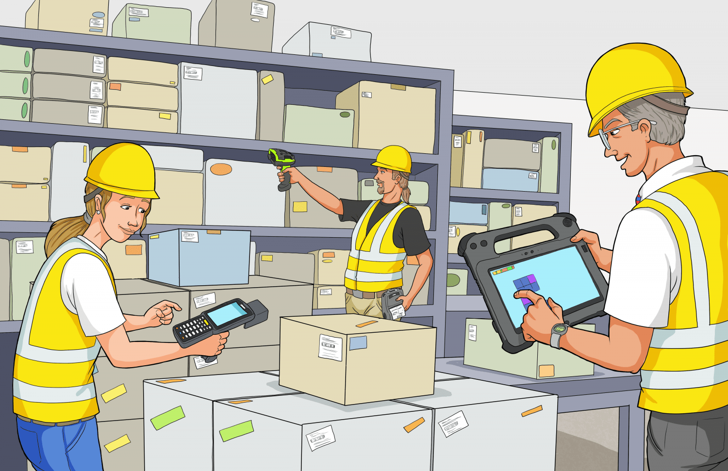 Zebra Warehouse Inventory & Materials Management