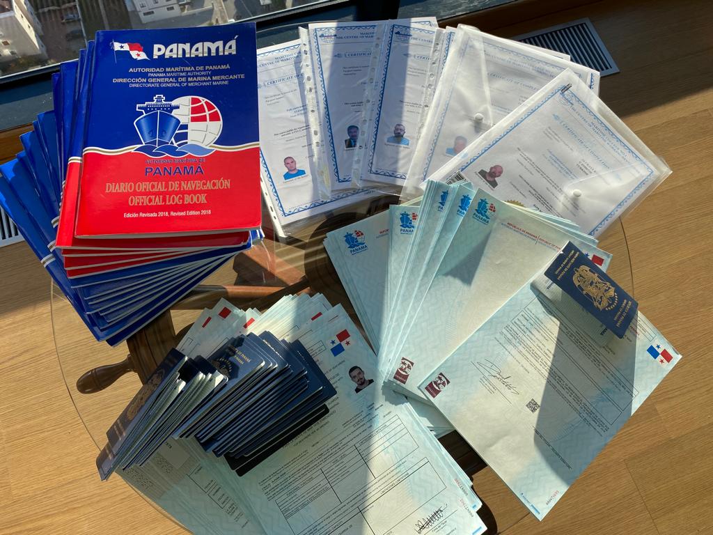 Poseidon Maritime Academy Panama Flag Documentation