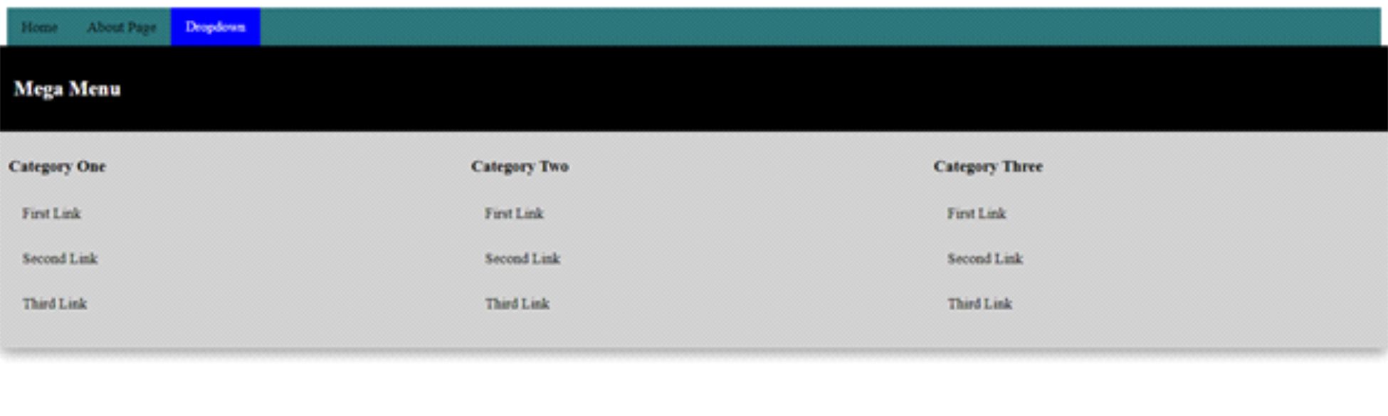 CSS Dropdown Menu Learn How To Create and Style A Dropdown Menu