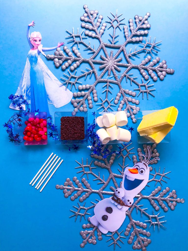 Make Your Own Olaf Marshmallow Snowman PositiveLeePeilin