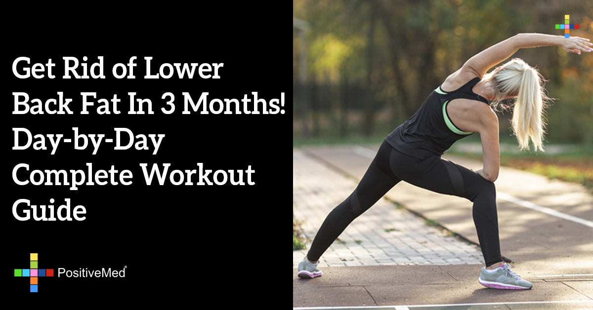 Get Rid of Lower Back Fat In 3 Months! DaybyDay Complete Workout Guide