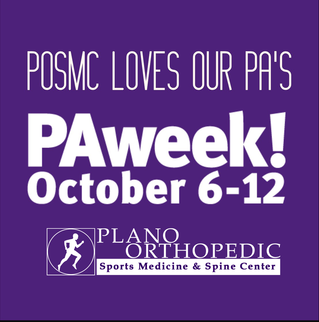 National PA Week Plano Orthopedic Sports Medicine & Spine Center