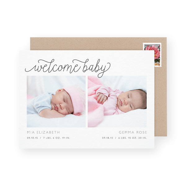 Birth Announcement Ideas Wording, Samples & Photos To Inspire You