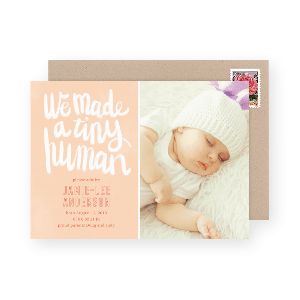 Birth Announcement Ideas Wording, Samples & Photos To Inspire You