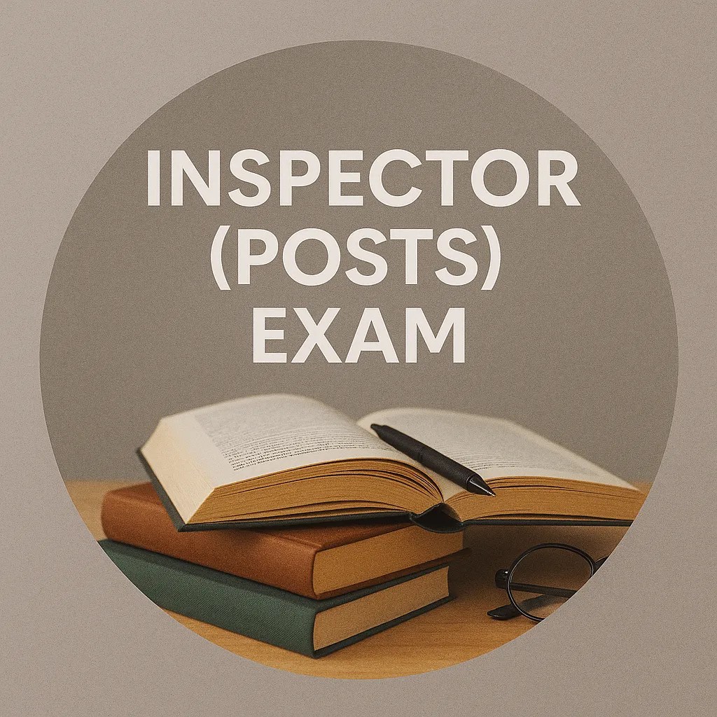 Inspector (Posts) Exam