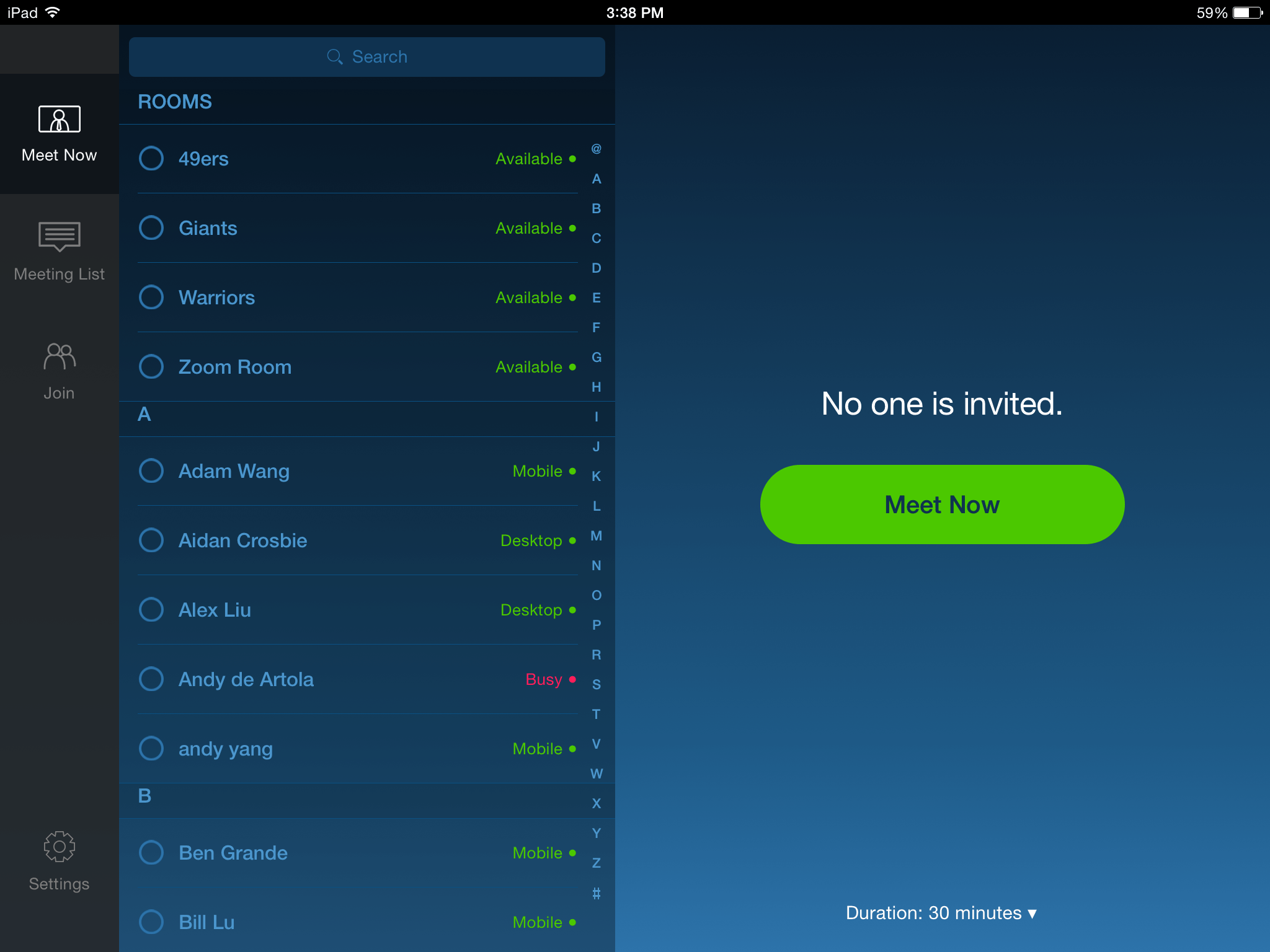 zoomrooms Postalytics