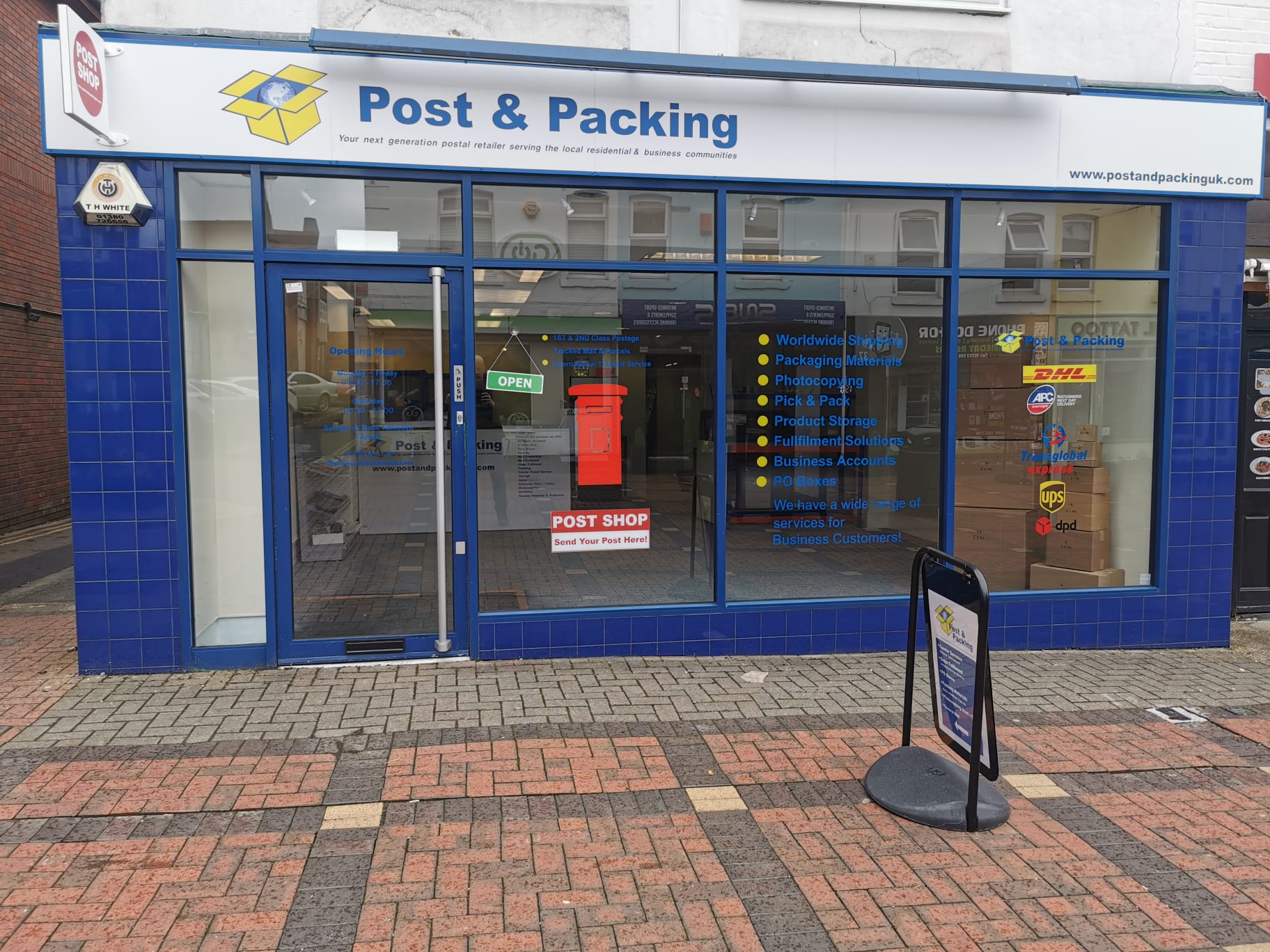 Swindon Postal & Business Services Post & Packing