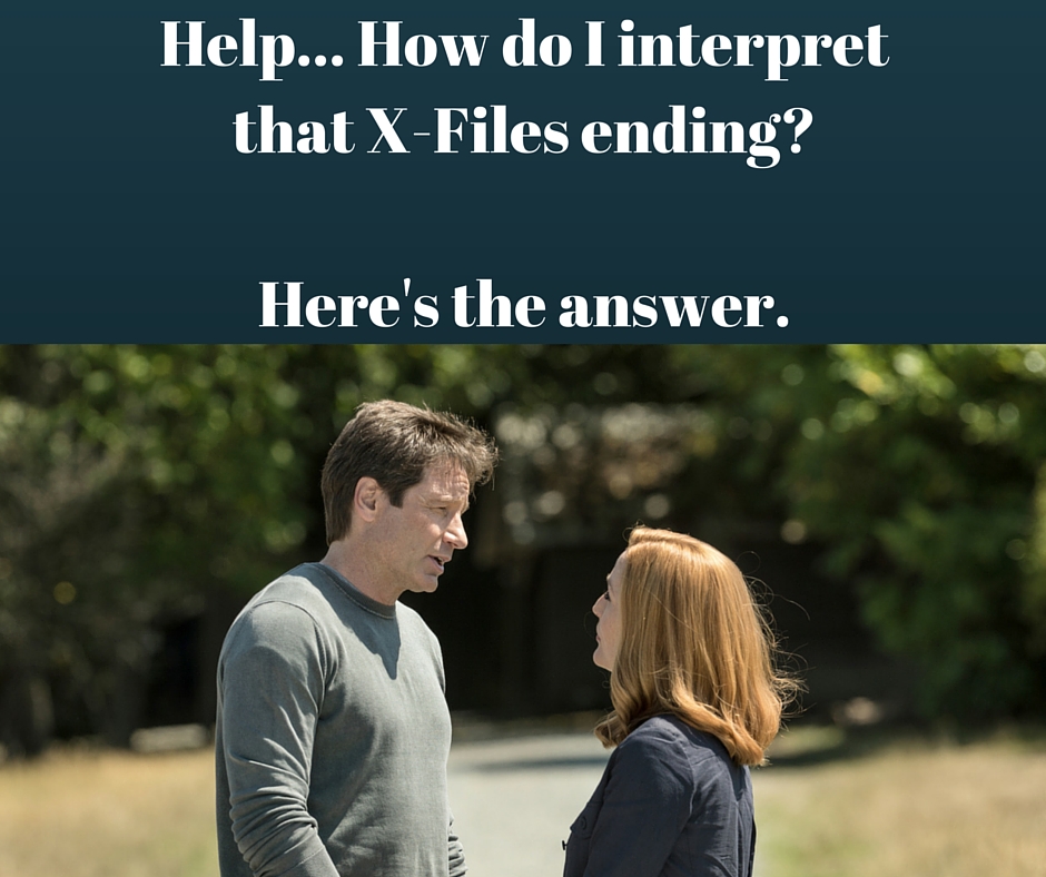 XFiles Finale Who Was in *That* Scene? Theories Revealed