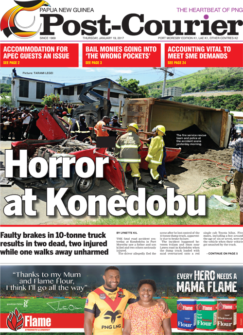 Frontpage Post Courier