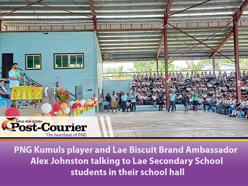 Johnston encourages students to have discipline in education, sports