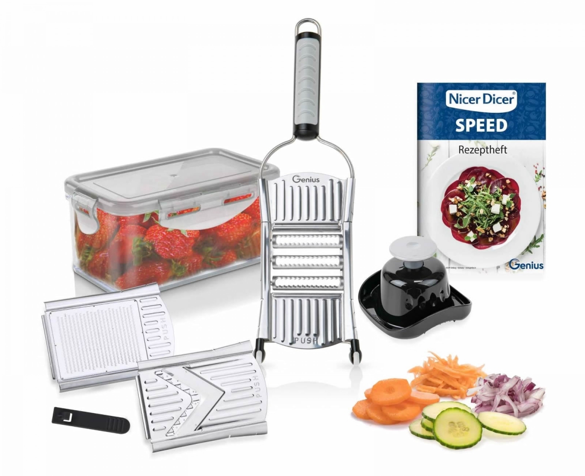Genius Nicer Dicer Speed XL Vorteilsset 9tlg.günstig kaufen