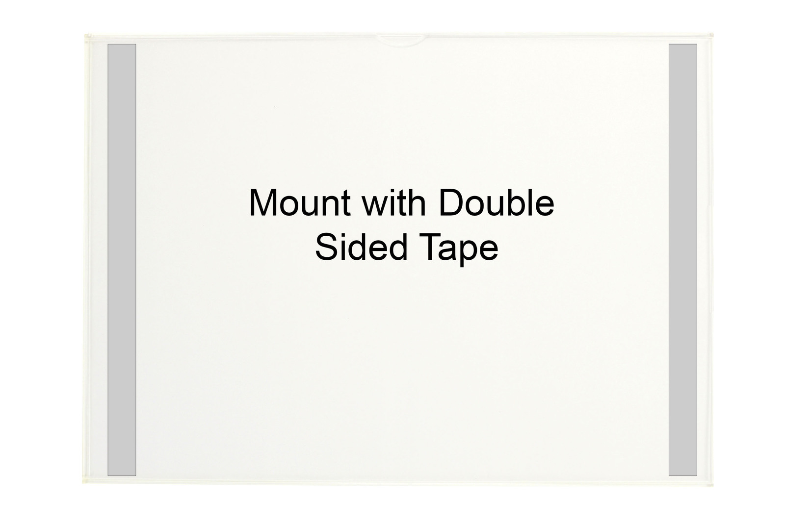 A4 Landscape Clear Frame Poster Frames Direct