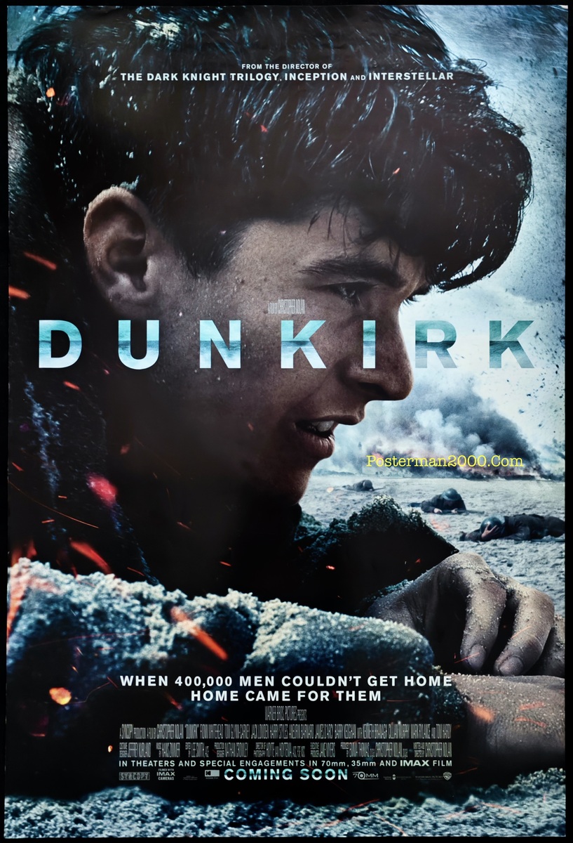 Dunkirk ดันเคิร์ก (แบบที่ 2) Posterman 2000