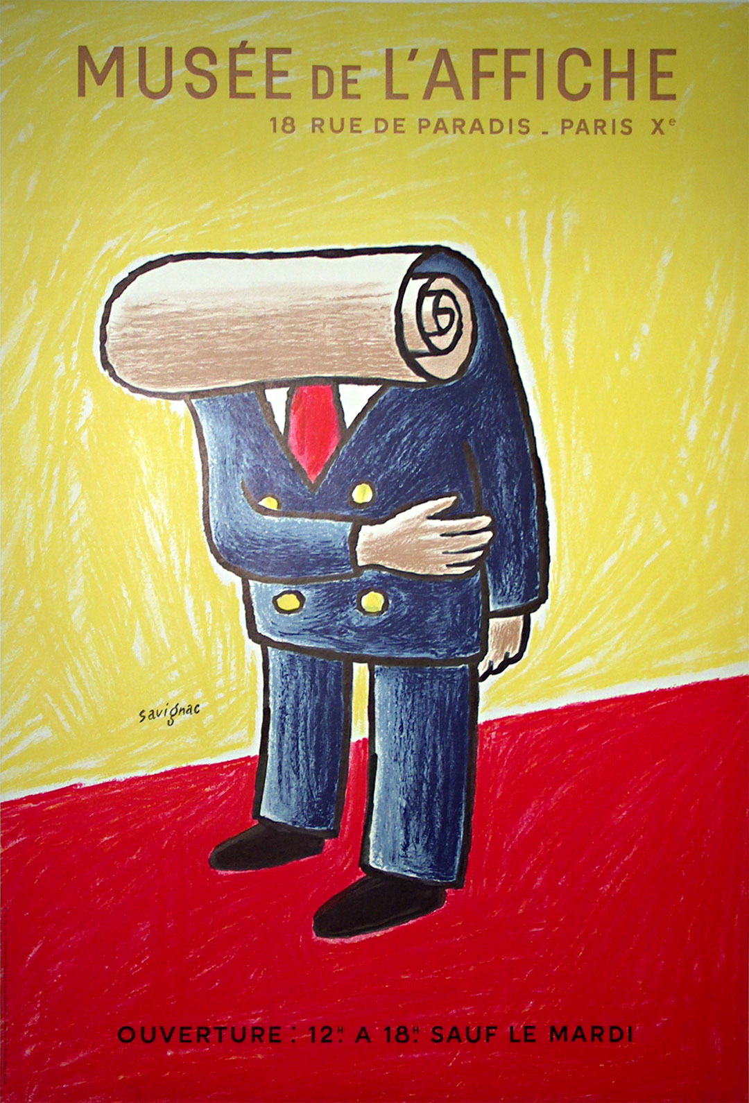 Original vintage poster Musée de l'Affiche for sale at